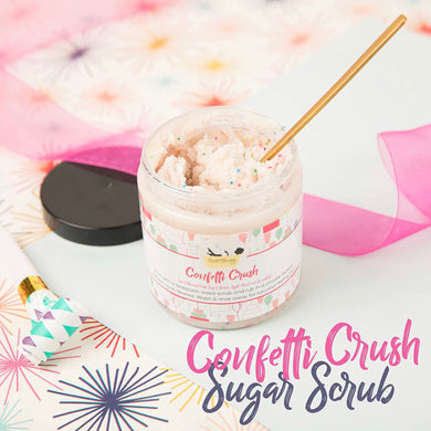 Confetti Crush Sweet Almond Cake Sugar Scrub