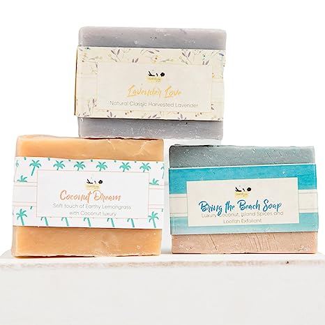 Spa Beachy Dreaming Collection | Handmade Bar Soap