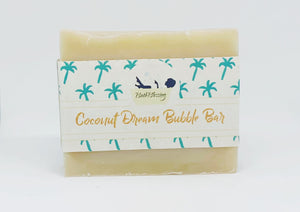 Coconut Dream Bubble Bar Soap by Bath Blessing